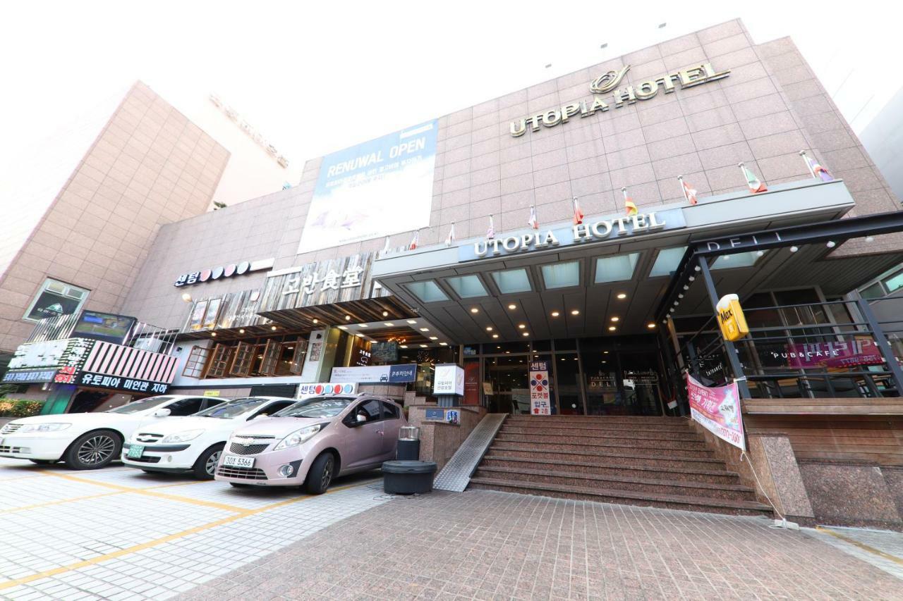 Gwangalli Utopia Tourist Hotel Busan Bagian luar foto